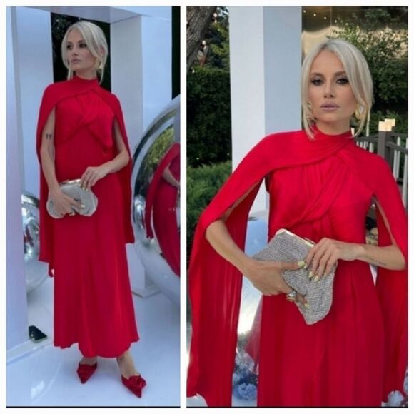 BLOGGER'S FAVE! ZARA SATIN EFFECT DRESS ZW COLLECTION - Picture 1 of 16